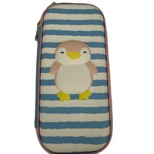 Miniso Pink Penguin Case w/ Ruler